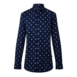 Ted Baker - Hemd für Herren, Langärmlig (Marine)