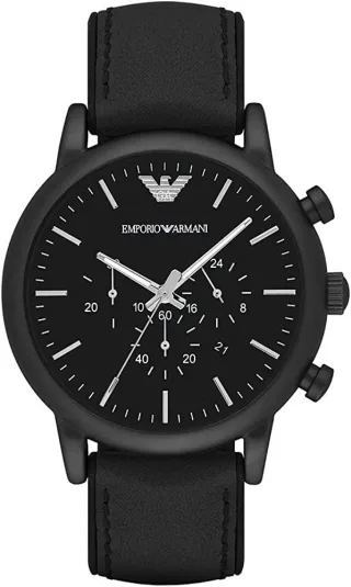 Emporio Armani Luigi Herrenuhr schwarz AR1970