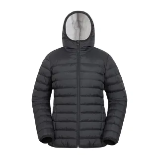 Mountain Warehouse Damen/Damen Kunstfell gefütterte wattierte Jacke (Schwarz)