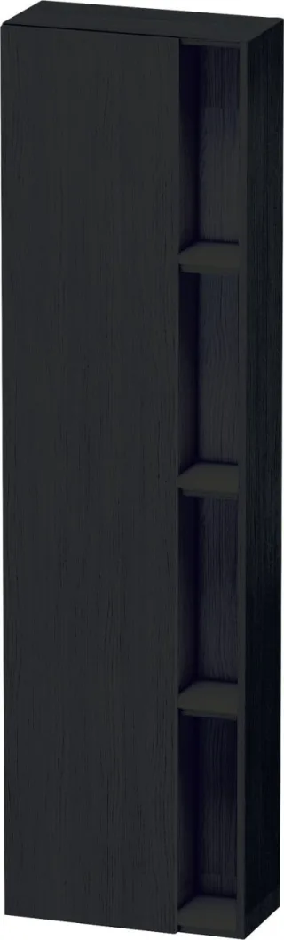 Duravit DuraStyle Hochschrank Eiche Schwarz Matt 500x240x1800 mm - DS1248L1616 DS1248L1616