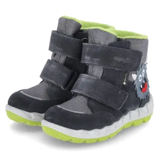 Superfit Winterstiefeletten ICEBIRD - Gr. 21 - Grau - Leder & Textil