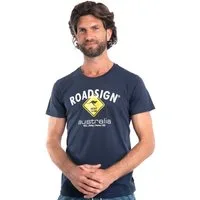 ROADSIGN australia T-Shirt Raute (1, 1-tlg., 1) mit Logo-Aufdruck und Rundhalsausschnitt, 100 % Baumwolle