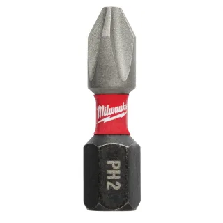 Milwaukee - BIT PH2 25MM SHOCKWAVE, 2 Stück - 4932430852