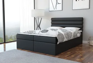 Boxspringbett Schlafzimmerbett ANNIK 140x200cm inkl.Bettkasten