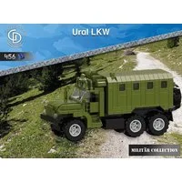 Gamedealer Ural 4320 Expeditionsfahrzeug LKW 1:25 Klemmbaustein Modell 456 Teile Spielbausteine, (456 St)