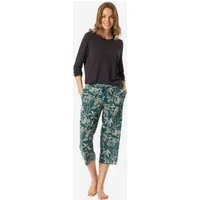 Schiesser Pyjamahose Mix Relax Schlafhose, Nacht Hose, Loungehose