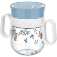 Mepal Kinderbecher Mio (2025) 360° Trinklernbecher 200 ml, 1-tlg., Polypropylen, Silikon, Tritan