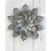 Kunstblume Kunst Kamelienblüte STEINKA, grau, Ø30cm Kamelie, artplants
