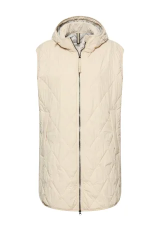 camel active - Lange Weste mit Kapuze - Gr. - 44