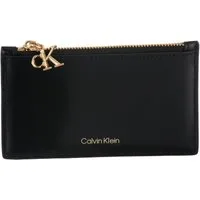 Calvin Klein Kartenetui CK PULLER 6CC ZIP CARDCASE, mit CK-Anhänger
