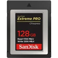 Sandisk CF Extreme PRO CFexpress, Typ B Speicherkarte (128 GB, 1700 MB/s Lesegeschwindigkeit)
