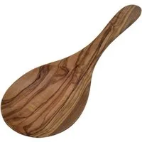 medina mood Reislöffel "Solo" L 25 cm, extrabreiter Servierlöffel aus Olivenholz
