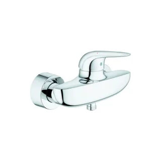 Grohe Eurostyle Brausearmatur 23722003 chrom, Aufputz, geschlossener Metall-Hebelgriff