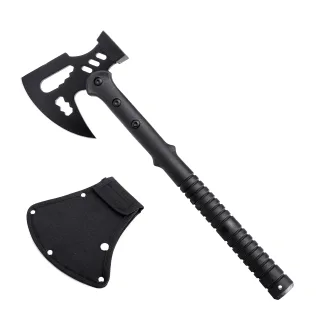 [EU Direct] KHU Camping Ax Tactical Throwing Ax Tomahawk Survival Hatchet Ax with Sheath for Outdoor Hiking Bushcraft Ca