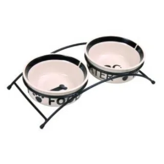 Trixie "Eat-on-Feet" Napf-Set 2x1,6 l