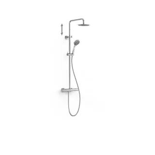 Tres Thermostat Aufputz Duschsystem Over wall , 19038710 19038710
