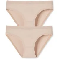 Schiesser Hüftslip INVISIBLE COTTON (Sparpack) nahtlos, unsichtbar unter enger Kleidung im 2er Pack