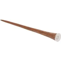 Guru-Shop Haarspange Holz Haarspange, Haarnadel mit Muschel - Modell 7