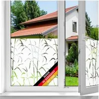 d-c-fix Fensterfolie Bambus Motiv Sichtschutzfolie selbsthaftend Deko Folie für Fenster, Glatt, Rückstandslos entfernbar & wiederverwendbar
