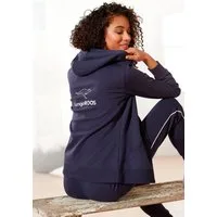 KangaROOS Sweatjacke mit großem Logodruck auf dem Rücken, Loungewear