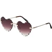 BEZLIT Eyewear Sonnenbrille Herz Form Designer Damen Sonnenbrille (1-St) mit bunten Linsen