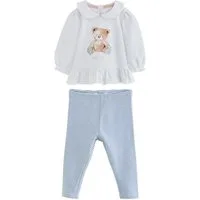 Next Langarmshirt & Leggings Baby T-Shirt und Leggings, 2-teiliges Set (2-tlg)