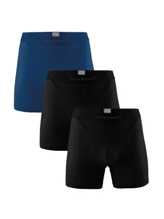 Muchachomalo Herren Pima Baumwolle Boxer Shorts - 3er Pack - Herren Unterwäsche