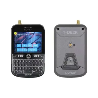 LILYGO® T-Deck Plus Black Keyboard 915MHz External Antenna ESP32-S3 GPS LoRaWAN+LCD Wireless Module