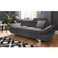COTTA 2-Sitzer Enterprise, Big-Sofa, mit Armteilverstellung & Kopfteilverstellung