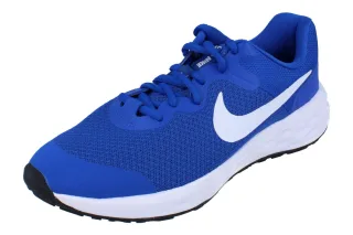 Nike Revolution 6 Nn (gs) Königsblaue Turnschuhe Für Jugendliche