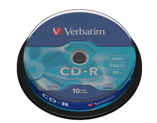 Verbatim 10 x CD-R | 43437 | 700 MB (80 Min) 52x