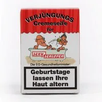 Herz & Heim Handseife als lustiges Geburtstagsgeschenk - Scherzartikel Verjüngungsseife