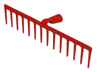 KS Tools Rechen rot - 144.0712