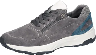 Waldläufer Sneaker "H-TOM" Schnürschuh, Halbschuh mit seitlichem Reißverschluss, H-Weite