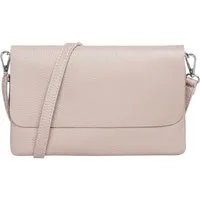 Caspar Clutch Abendtasche Damen Leder Handtasche - CLASSIC LINE - Modell No.835, leicht, elegant & unempfindlich - 100% Echtleder - Handmade in Italy
