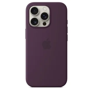 Apple iPhone 16 Pro Silikon Case mit MagSafe ? Pflaume | myym3zm/a | Cover - Apple