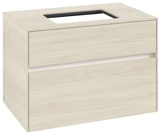 Villeroy & Boch Waschtischunterschrank Collaro C10800 800x548x500mm 2 Ausz. Waschtisch mittig White C10800AA