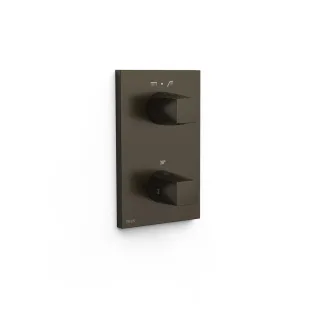 Tres Sichtbares Teil für 2 Wege Unterputzgehäuse Therm box , 21125001KMB 21125001KMB