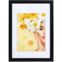 IDEAL TREND Bilderrahmen Kunststoffrahmen mit Klarglas Bilderrahmen PS-1 Frame Foto Collage Por