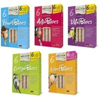 Frunol Delicia DELICIA Pick-Me-Up Blocs 5 x 6 Stück 5 Sorten, für: Vogel