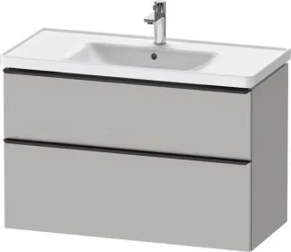 Duravit D-Neo Waschtischunterbau wandhängend Betongrau Matt 984x452x625 mm - DE43560BD070000 DE43560BD070000