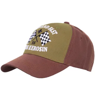 King Kerosin Herren KING KEROSIN Baseball Cap mit Frontstickerei Loud and Fast