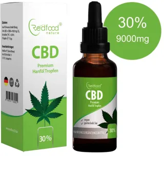 CBD ÖL 30 % Vollspektrum Hanf Öl 30ml (9000 mg)