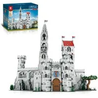 Reobrix Reobrix 55016 King`s Castle mittelalter Schloß 4.000 Teile Ritterburg Konstruktions-Spielset, (4000 St)