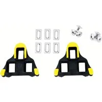 Shimano Fahrradpedale Shimano SM-SH11 SPD-SL Pedalplatten gelb (Paar) - präziser Rennrad-Kli