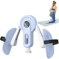 MERACH Beckenbodentrainer Oberschenkeltrainer, Beintrainer, erstellbar, 2 Widerstandsstufen, 1-tlg., Stärkt Gesäß, Rücken, Arme, ideal für Fitness und Yoga, postnatale Rückbildung. Kompakt, tragbar, vielseitig einsetzbar