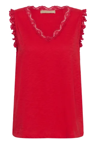 Ärmellose Bluse CUlia Ärmellose Bluse Regular fit red