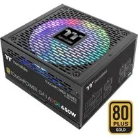 Thermaltake Thermaltake Toughpower GF1 ARGB 650W, PC-Netzteil, PC-Netzteil (80 PLUS Gold)