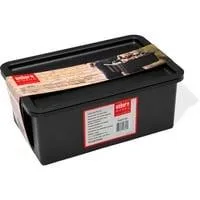 WORKS tragbarer Aufbewahrungskorb, 2-teilig, für Seitentisch, Korbeinsatz schwarz, für SLATE GPD Premium Plancha