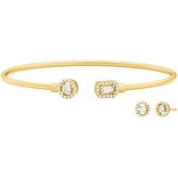 MICHAEL KORS Schmuckset Multipack Schmuck Geschenk Silber 925 Premium (Set, 3-tlg), mit Zirkonia (synth)